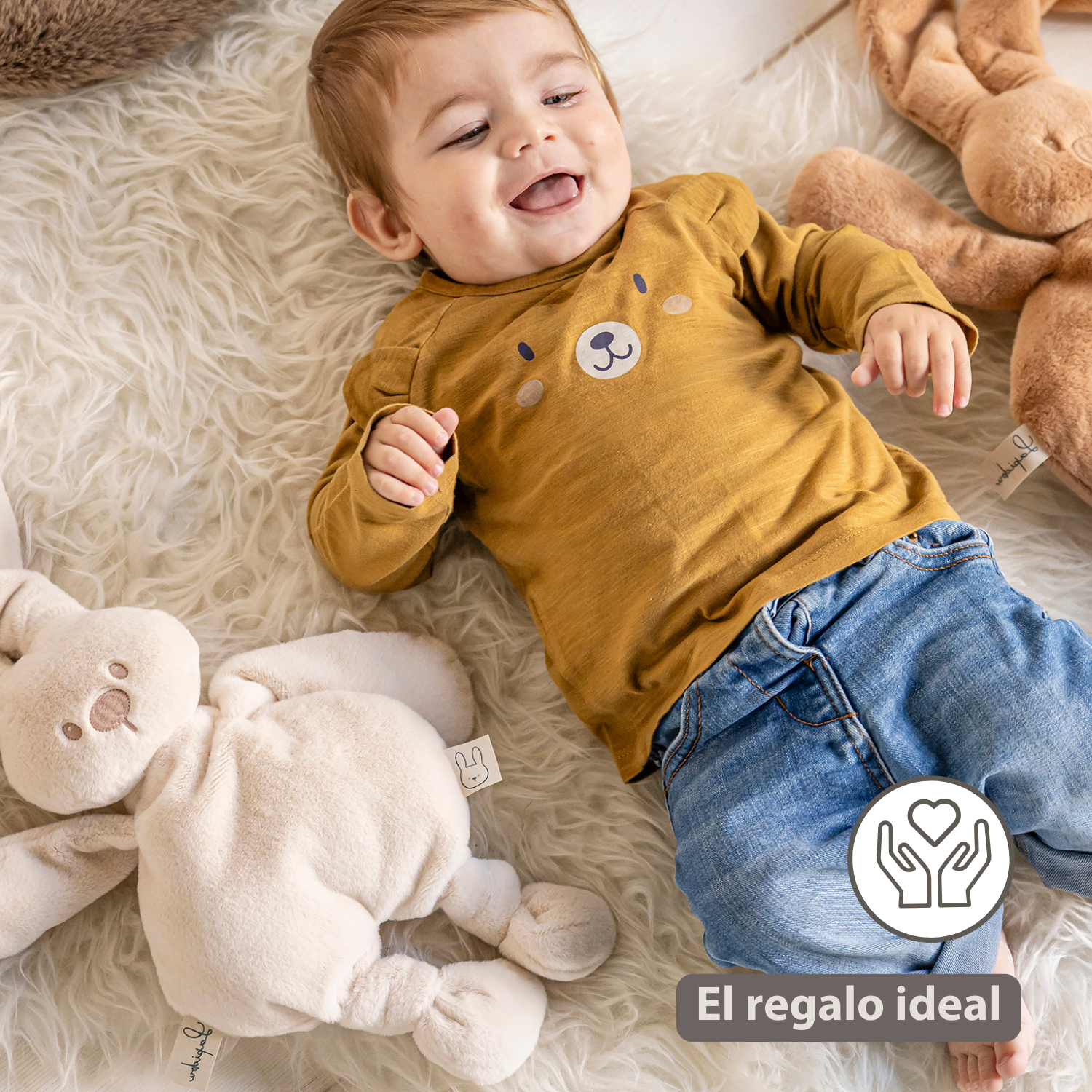 nattou-lapidou-kuschelhase-30-cm-sand-baby-kuscheltier image 7