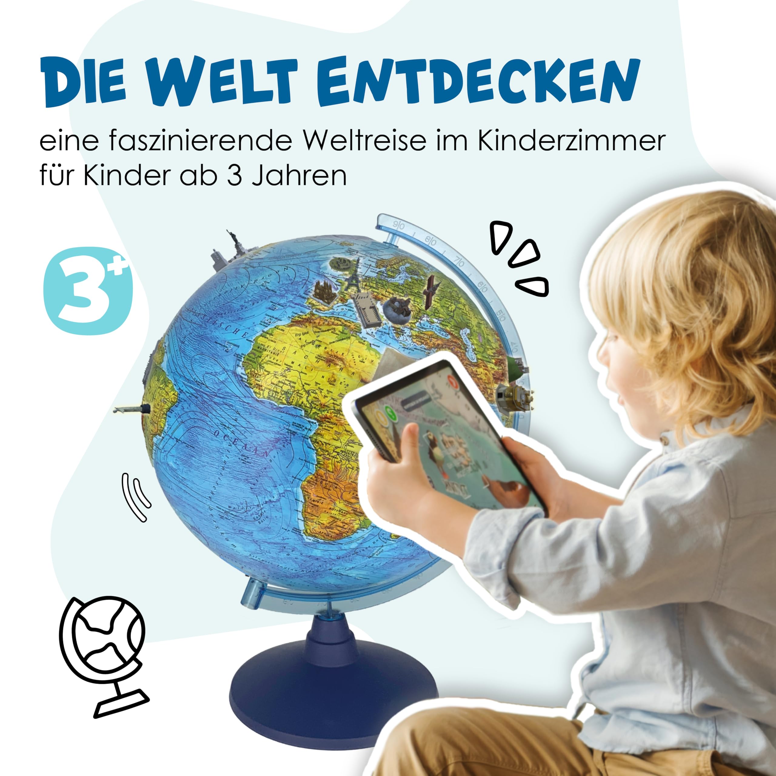 alldoro-3d-lexi-globus-2-0-led-leuchtglobus-25-cm-mit-app-und-ar image 7