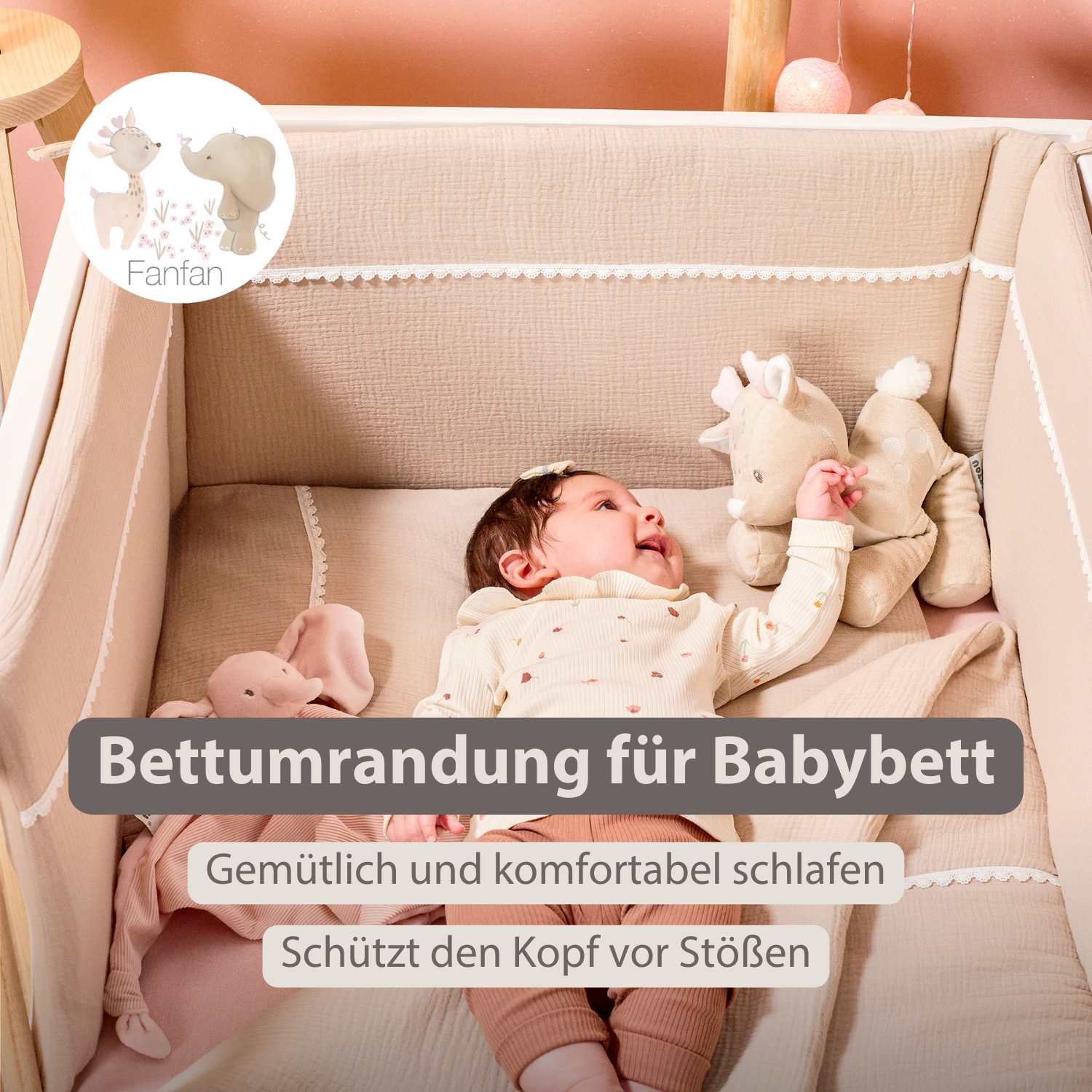 nattou-fanfan-bettnestchen-tetra-baumwolle-sand-60-70-cm image 2