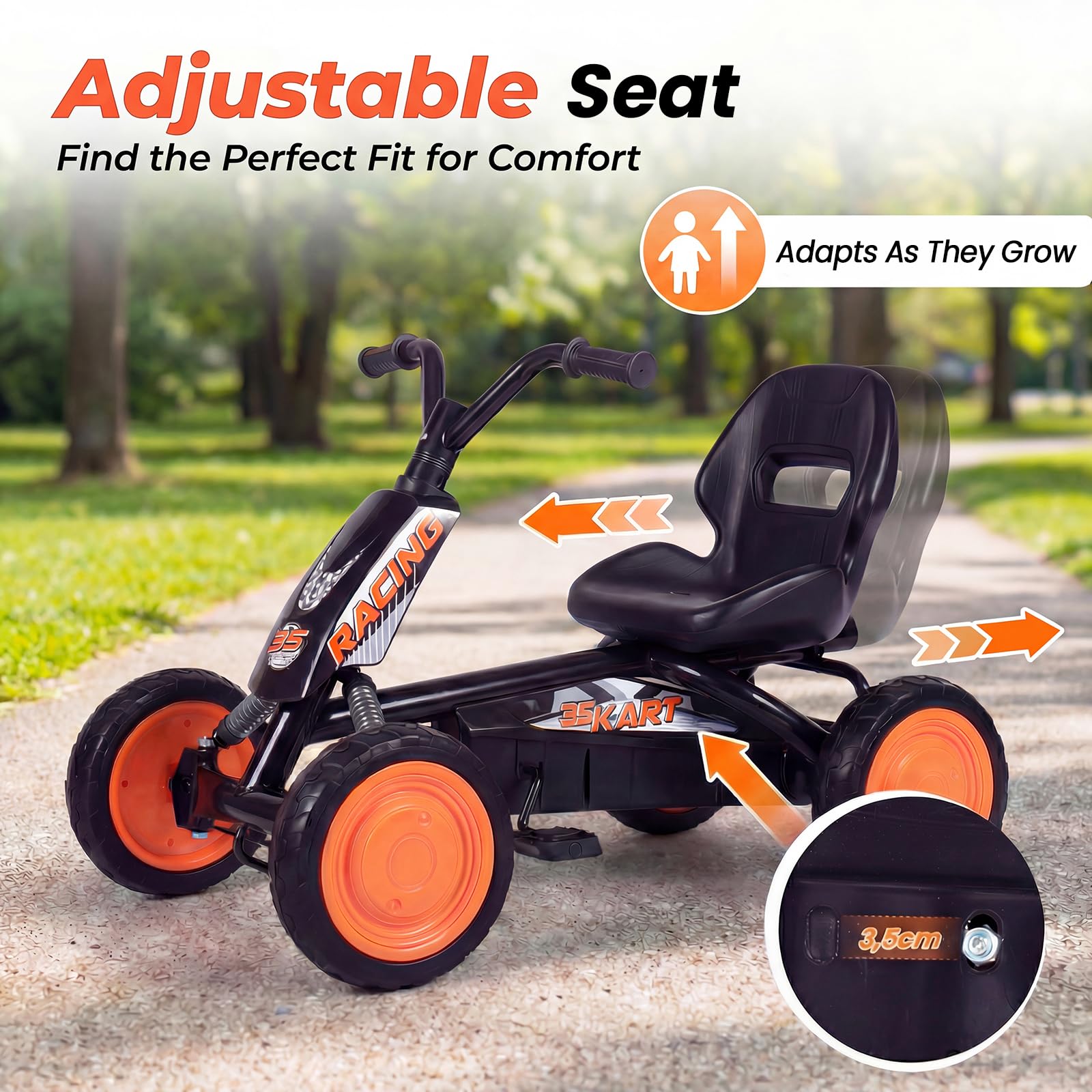 komfotteu-go-kart-f-r-kinder-3-8-jahre-mit-verstellbarem-sitz image 7