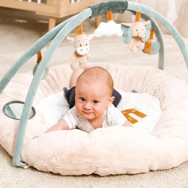 nattou-krabbeldecke-mit-spielbogen-axel-und-luna image 1
