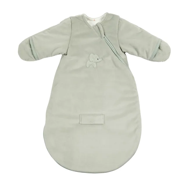 nattou-loulou-schlafsack-mit-rmeln-60-cm-tog-2-5-lindengr-n image 1