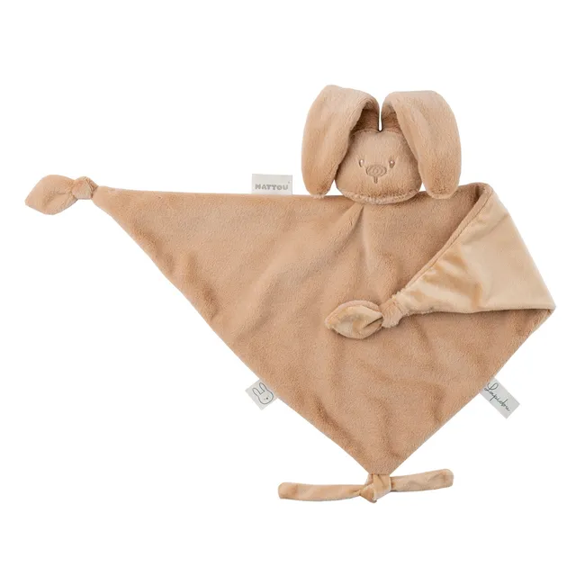 nattou-lapidou-baby-schmusetuch-hase-65-x-40-cm-warmes-beige image 1
