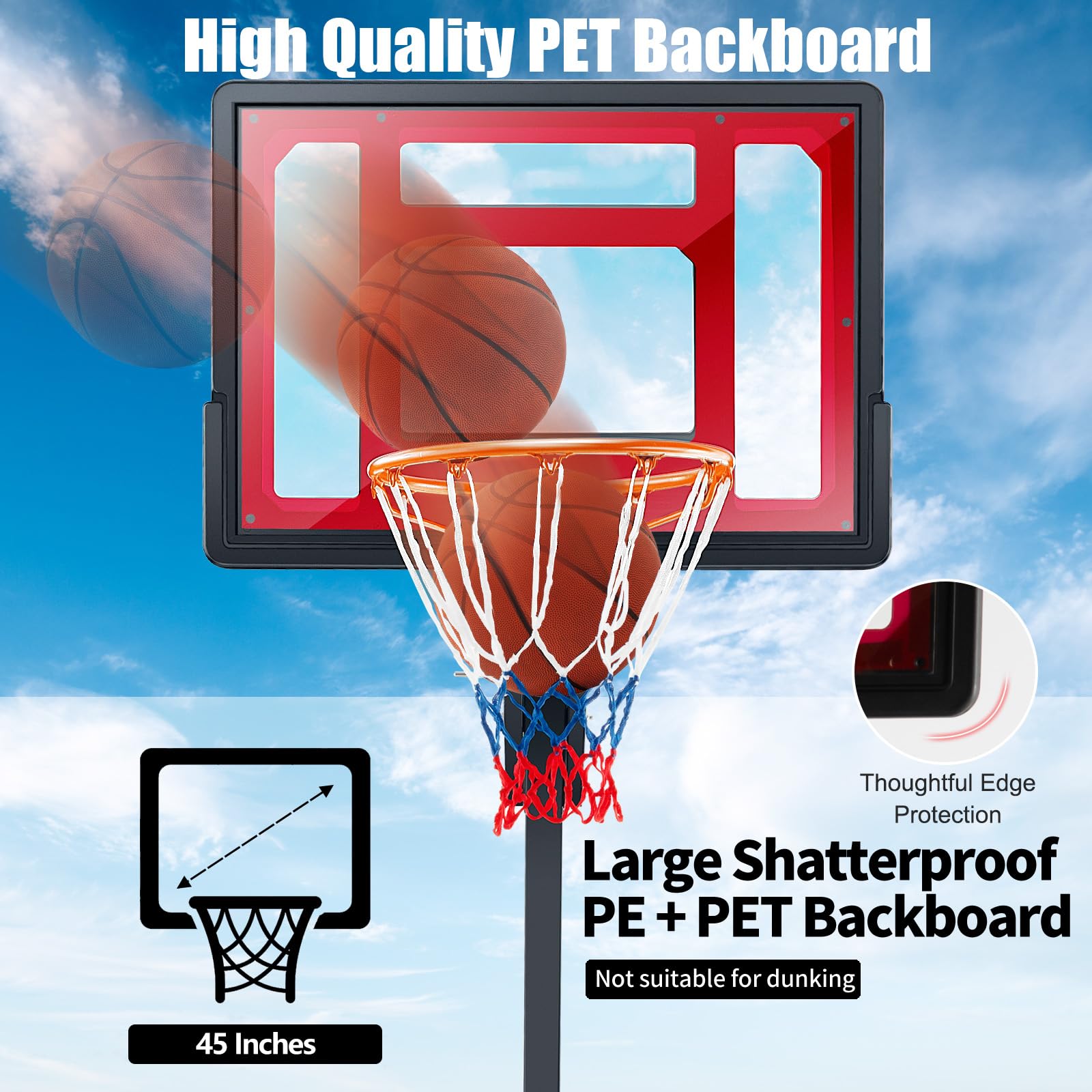 komfotteu-basketballkorb-mit-st-nder-h-henverstellbar-106-260-cm-mobil image 6