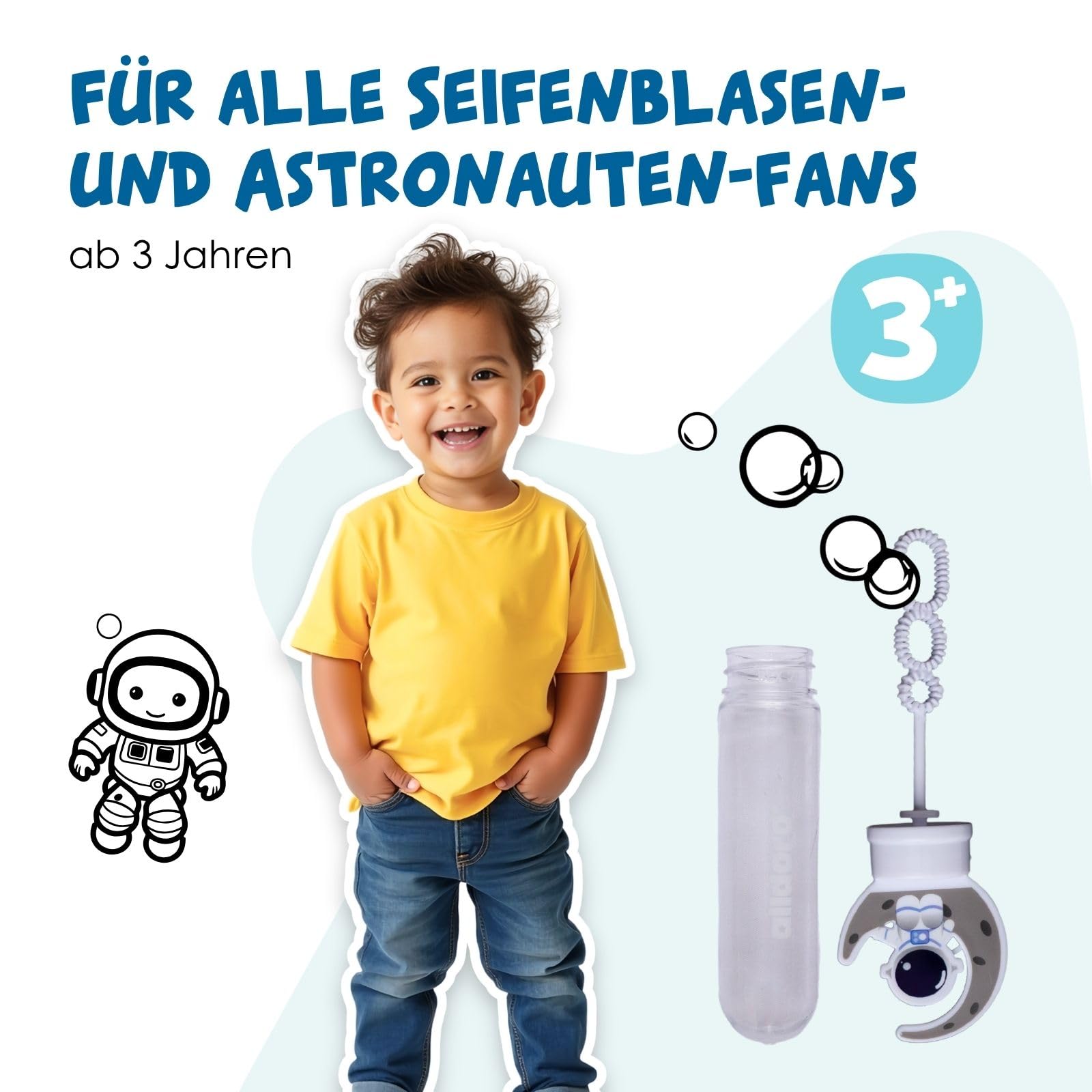 alldoro-mini-seifenblasen-astronaut-24er-set-35-ml-14-cm image 4