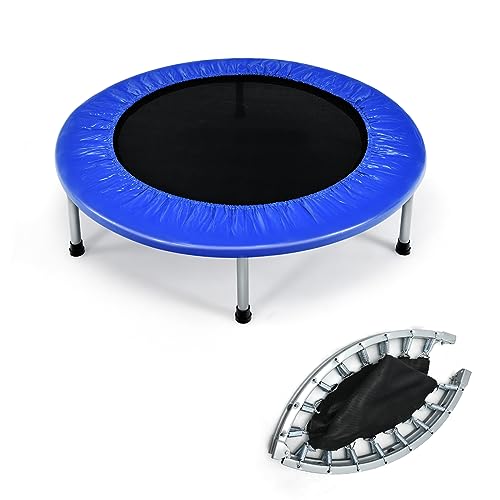 komfotteu-mini-trampolin-96-cm-klappbar-bis-150-kg-fitness-kinder image 8