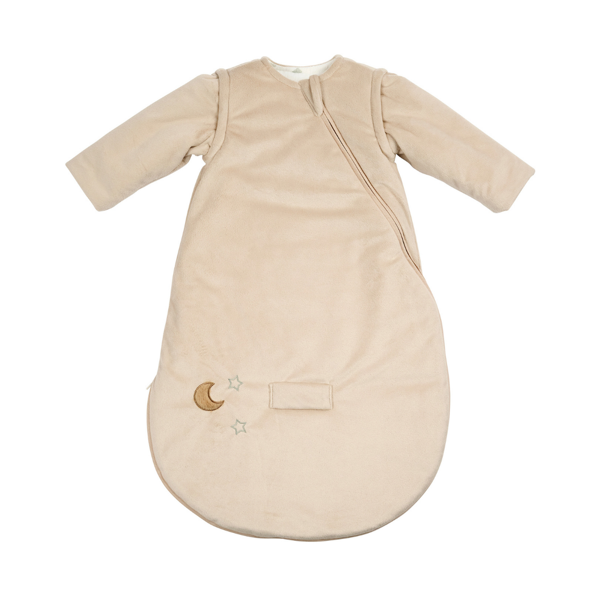 nattou-loulou-schlafsack-70-cm-tog-2-5-mit-rmeln-sand image 1