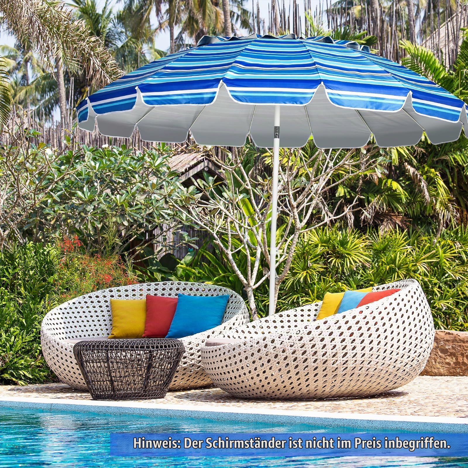 komfotteu-sonnenschirm-strand-243-cm-knickbar-mit-tragetasche image 8