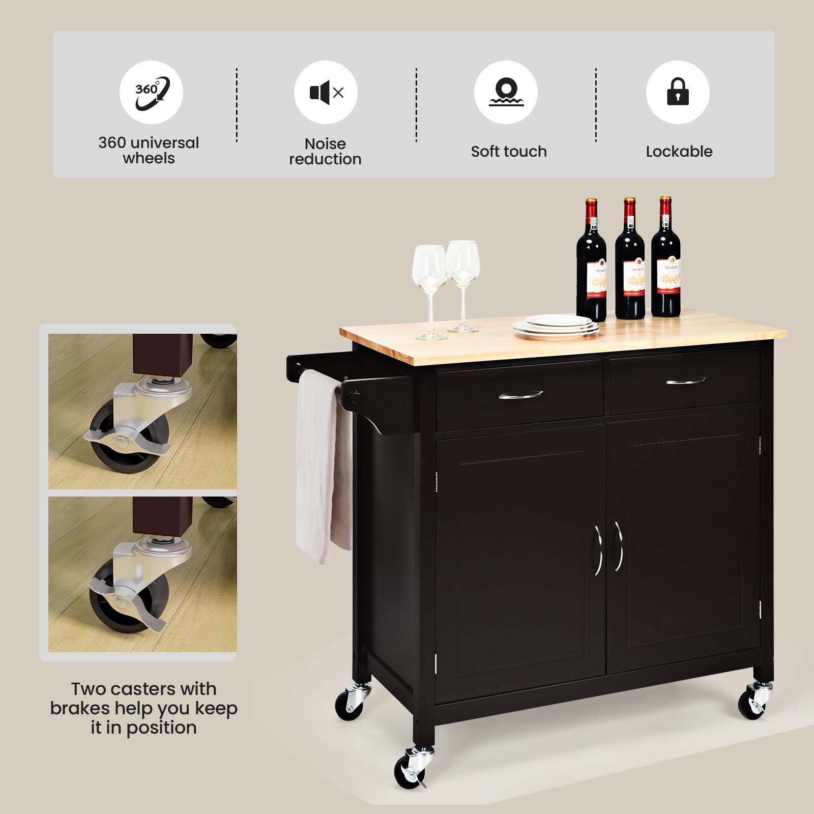 komfotteu-k-chenwagen-k-cheninsel-110-x-48-x-90-cm-mit-schubladen-braun image 4