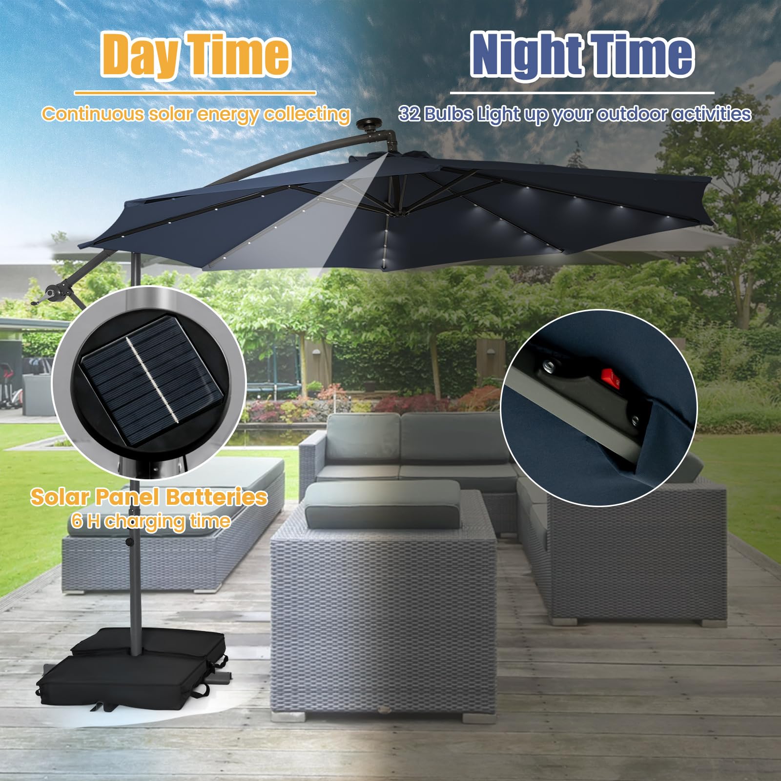 komfotteu-ampelschirm-led-solar-300cm-mit-kurbel-und-sands-cke image 5