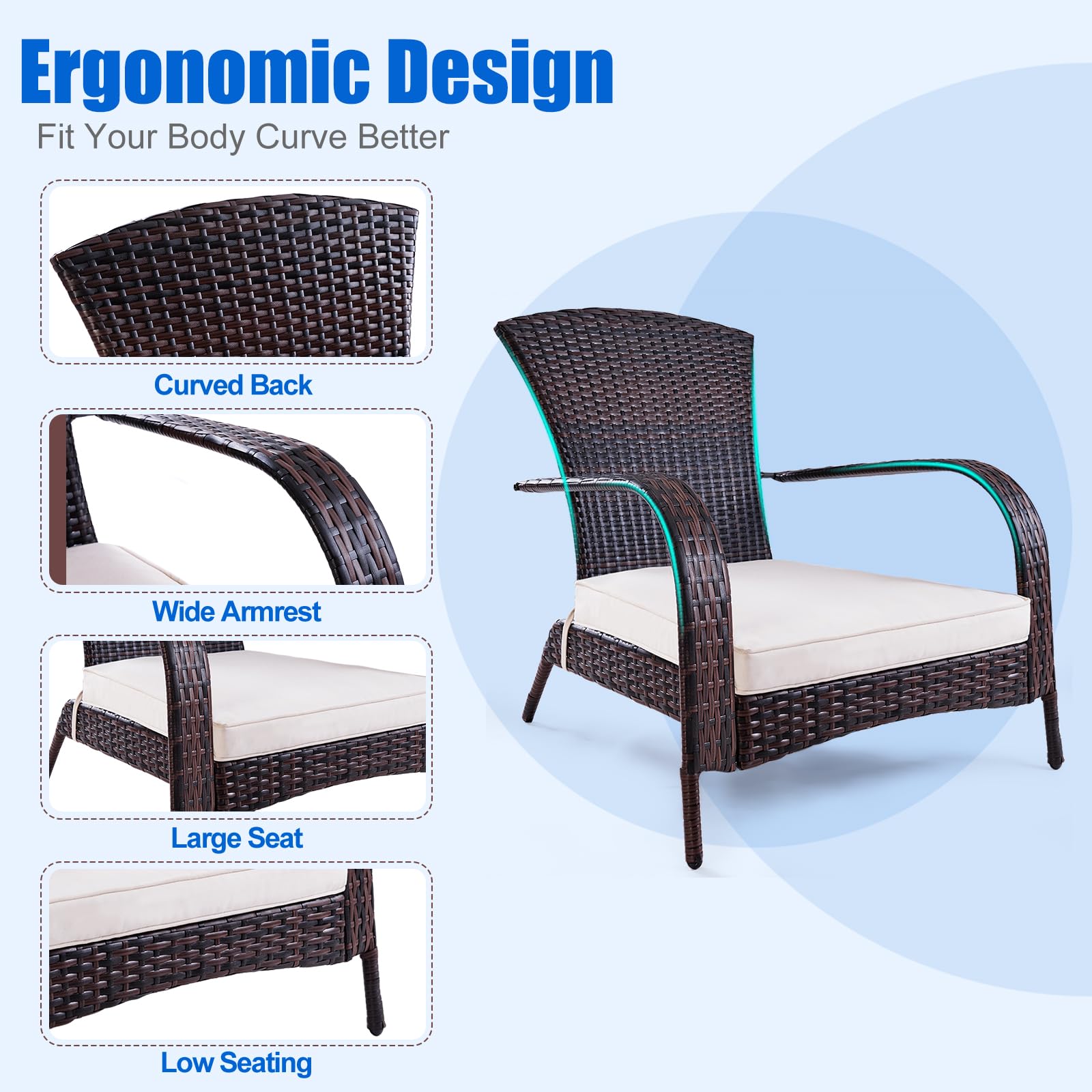 komfotteu-gartenstuhl-rattan-braun-adirondack-stuhl-mit-kissen-bis-120-kg image 5