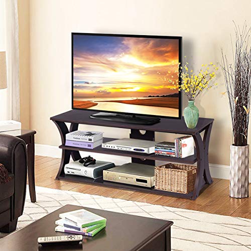 komfotteu-fernsehtisch-2-st-ckig-115x40x45-cm-dunkelbraun-lowboard-metall-mdf image 8