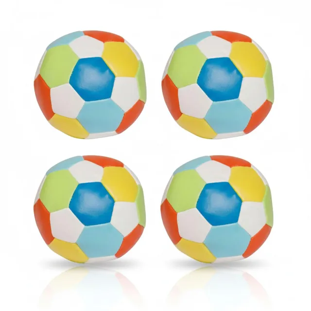 alldoro-softball-4er-set-schaumstoff-fu-ball-10cm-kinder image 1