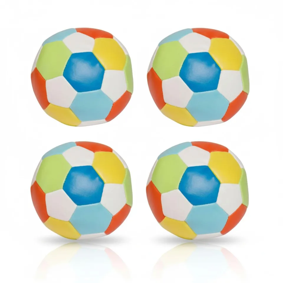 alldoro-softball-4er-set-schaumstoff-fu-ball-10cm-kinder image 1