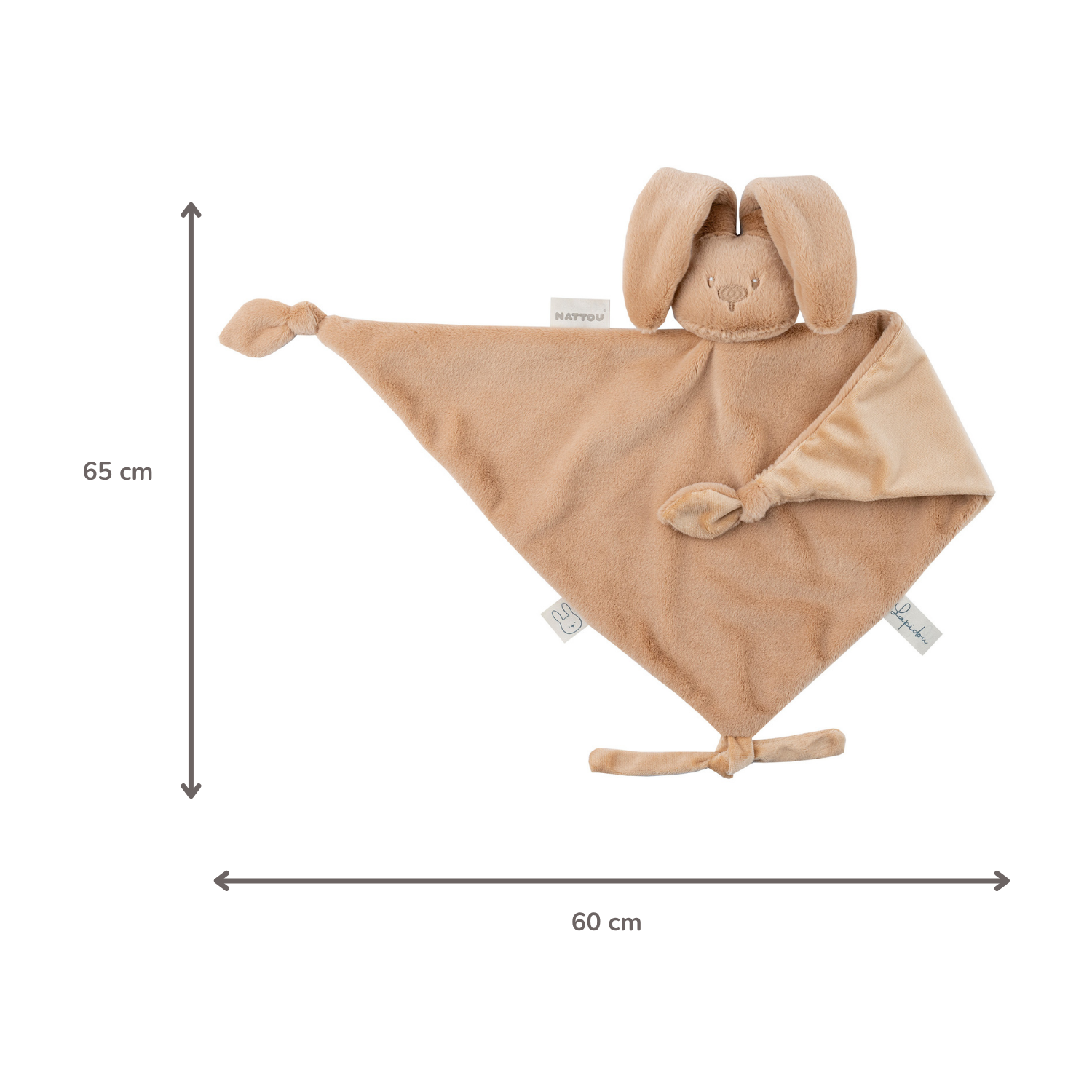 nattou-lapidou-baby-schmusetuch-hase-65-x-40-cm-warmes-beige image 6