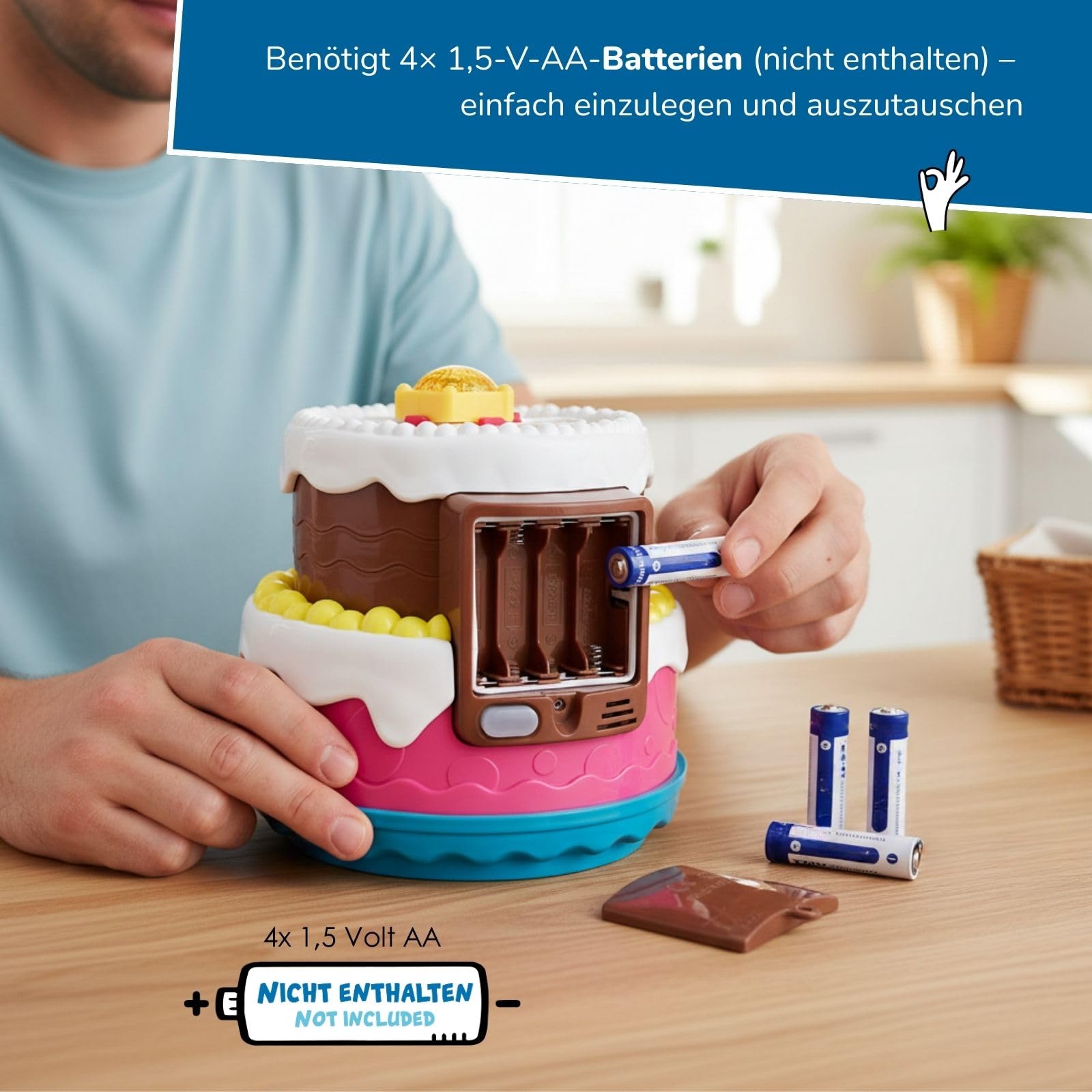 alldoro-seifenblasenmaschine-torte-mit-licht-sound-inkl-118-ml-18-5-cm image 6