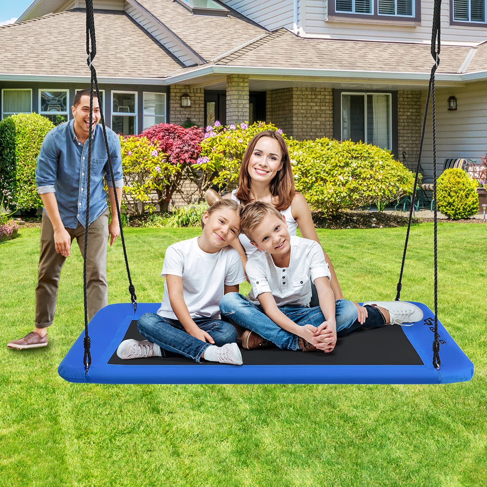 komfotteu-nestschaukel-rechteckig-150-x-80-cm-bis-300-kg-h-henverstellbar-blau image 2