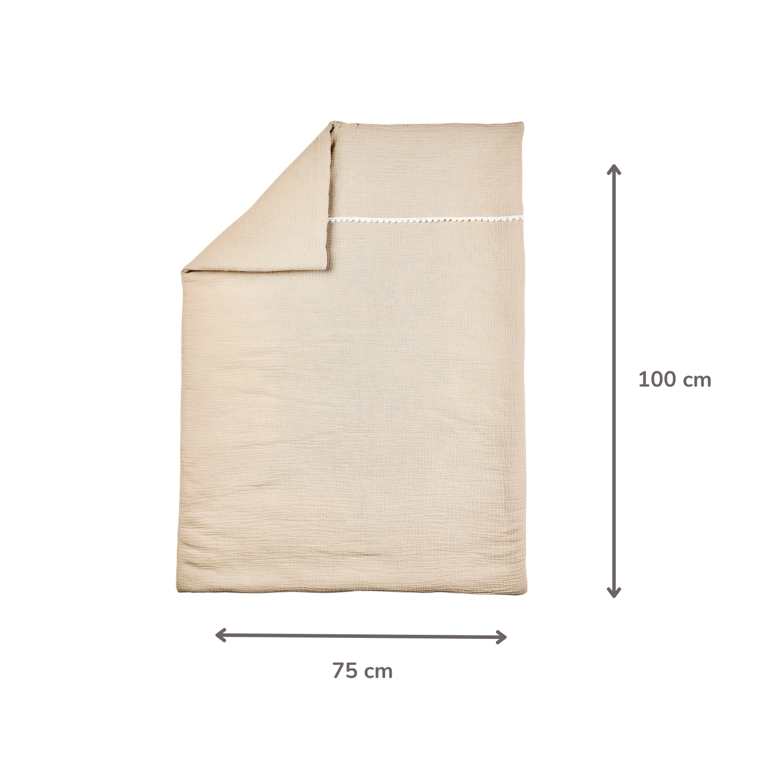 nattou-fanfan-babydecke-75x100-cm-tetra-baumwolle-sand image 6