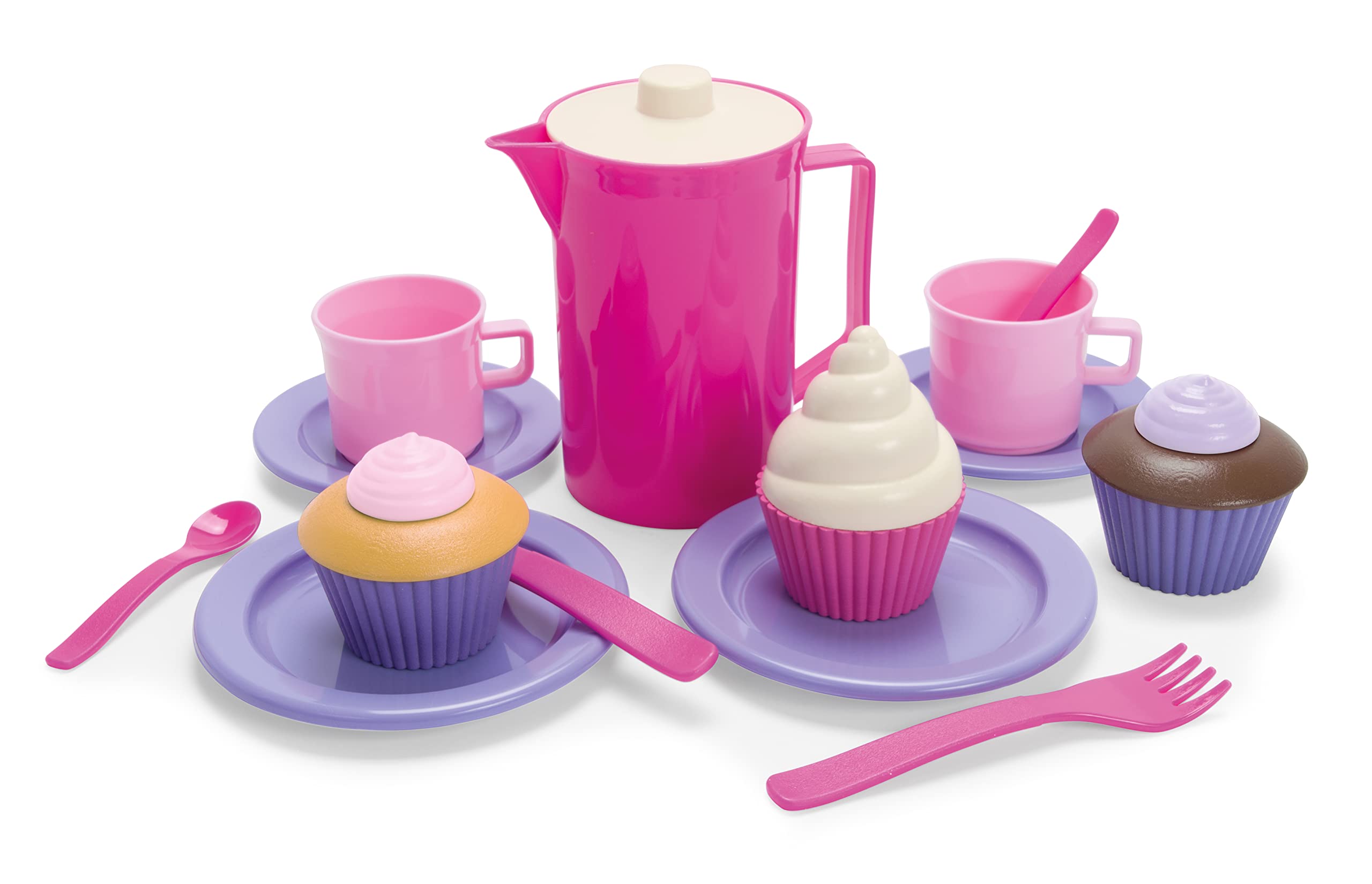 dantoy-princess-kaffee-set-mit-kuchen-20-teilig image 1