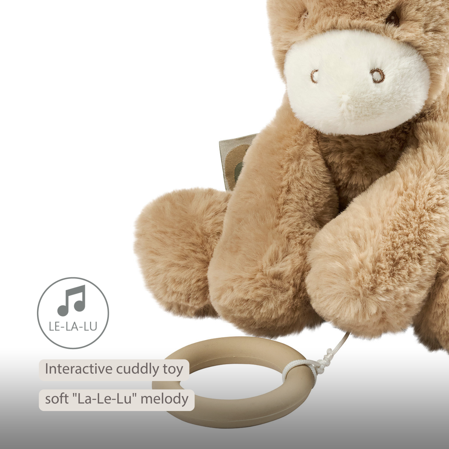 nattou-loulou-spieluhr-esel-30-cm-karamell image 4
