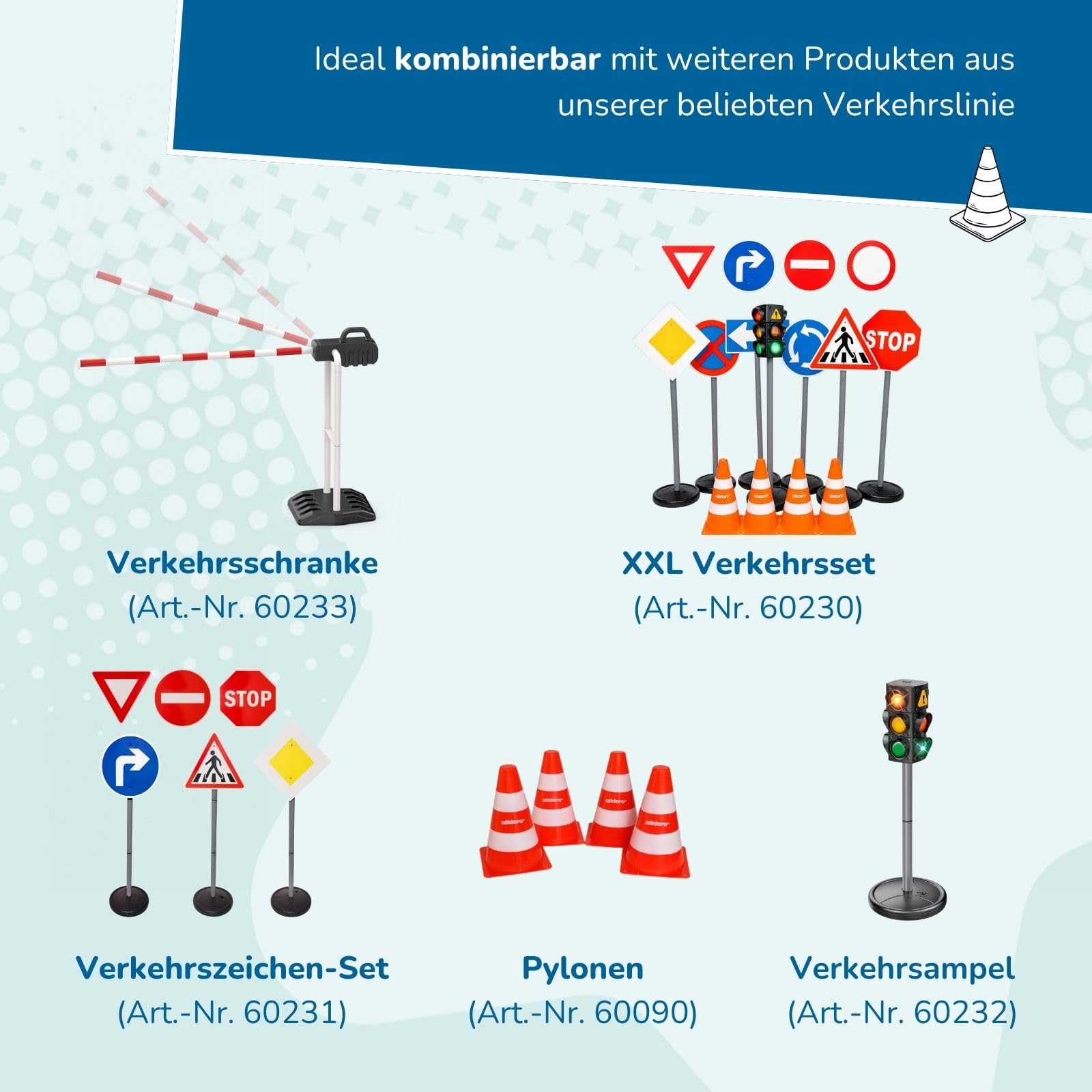 alldoro-verkehrs-blitzer-80-cm-mit-licht-sound-bef-llbarer-standfu image 7