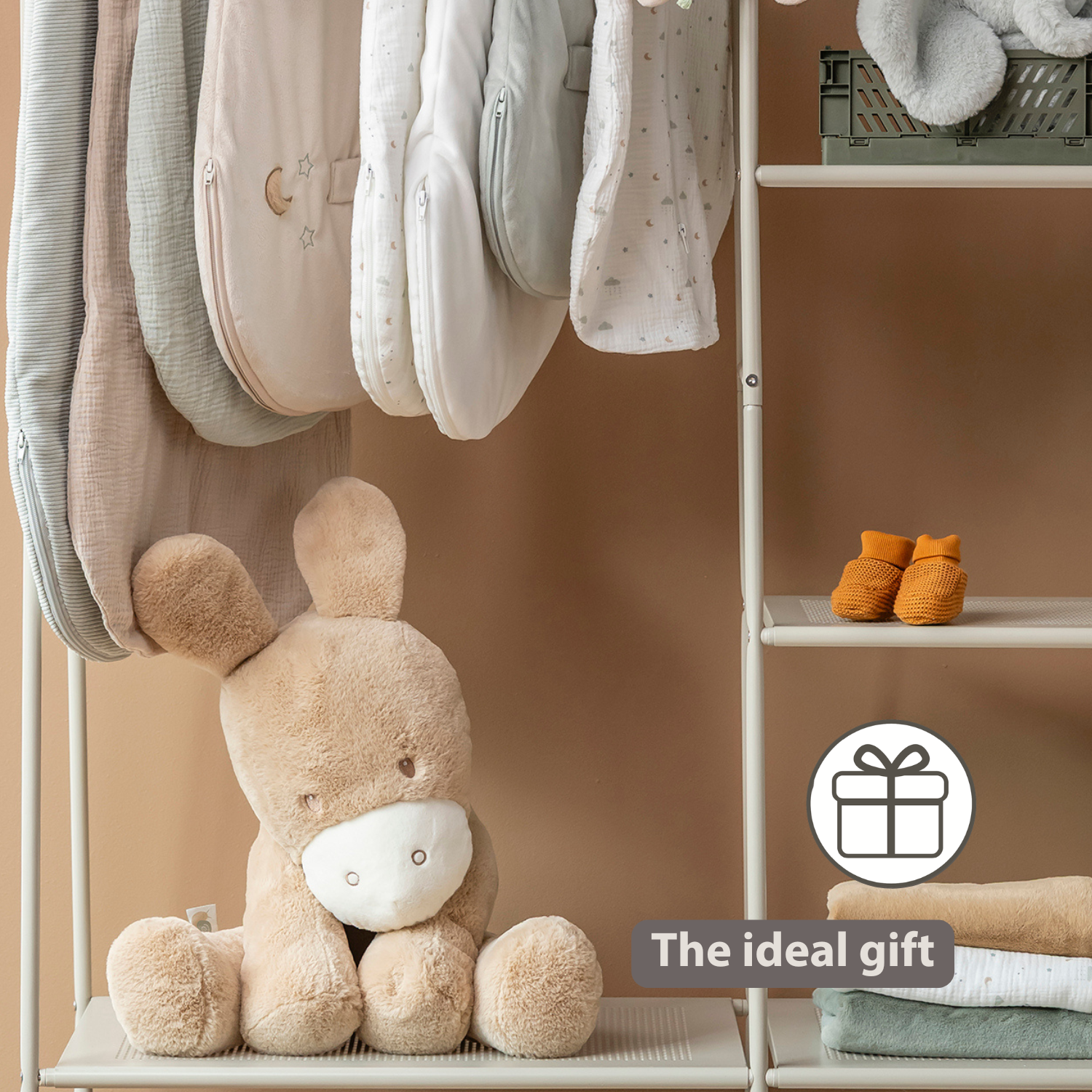 nattou-loulou-kuscheltier-esel-maxi-60-cm-karamell image 6
