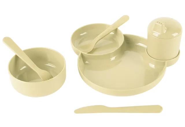 dantoy-tiny-geschirr-geschenk-set-7-teilig-beige image 1
