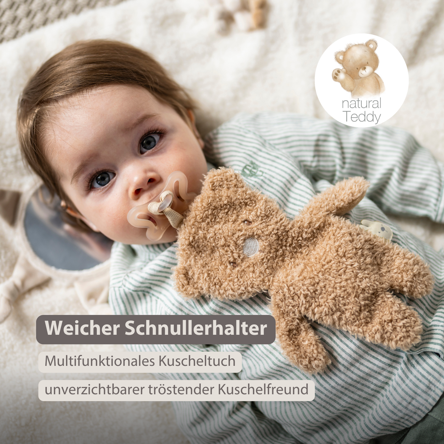 nattou-teddy-baby-schnullertuch-b-r-26-cm-beige image 2