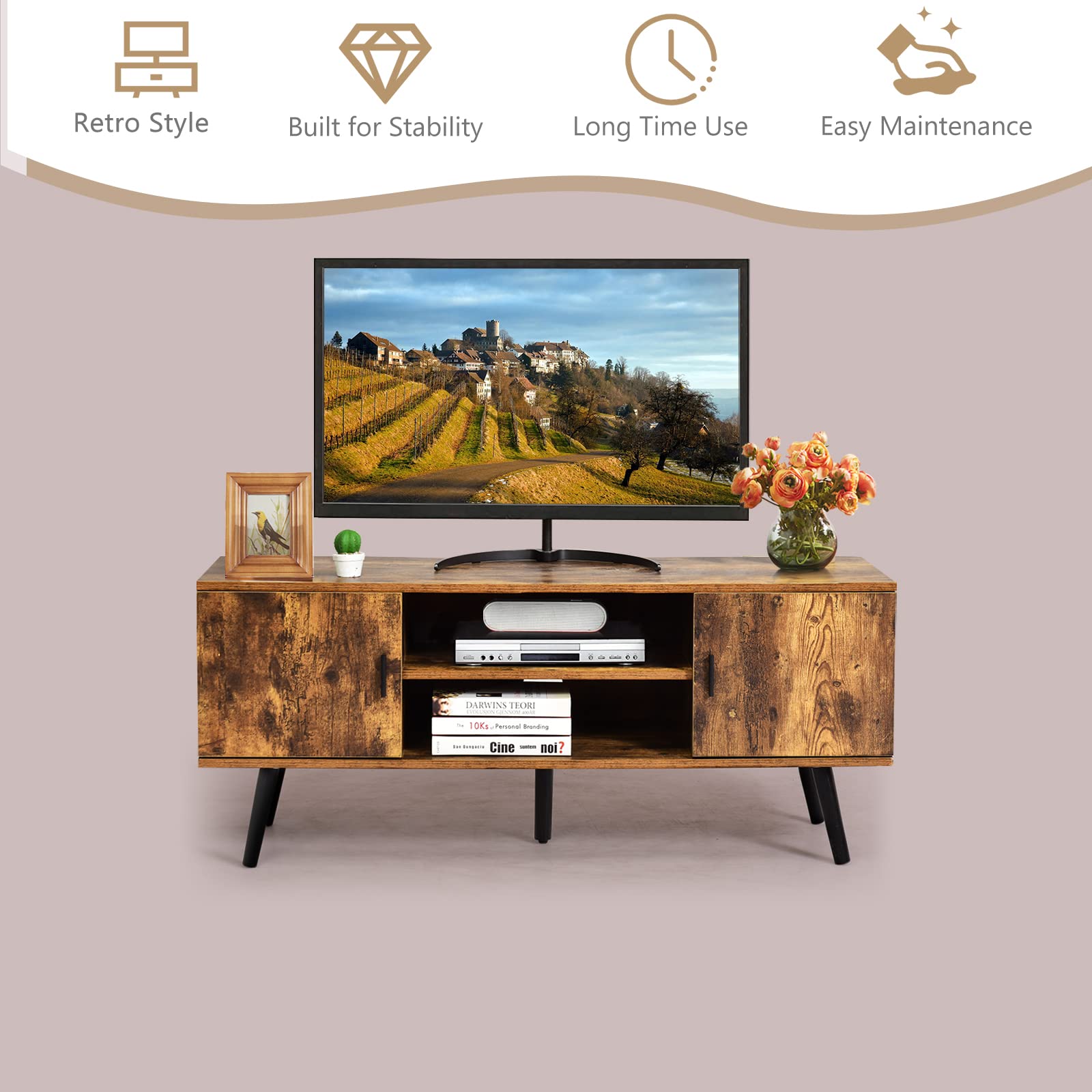 komfotteu-fernsehtisch-lowboard-f-r-55-zoll-tv-schrank-120-x-40-x-50-cm image 5