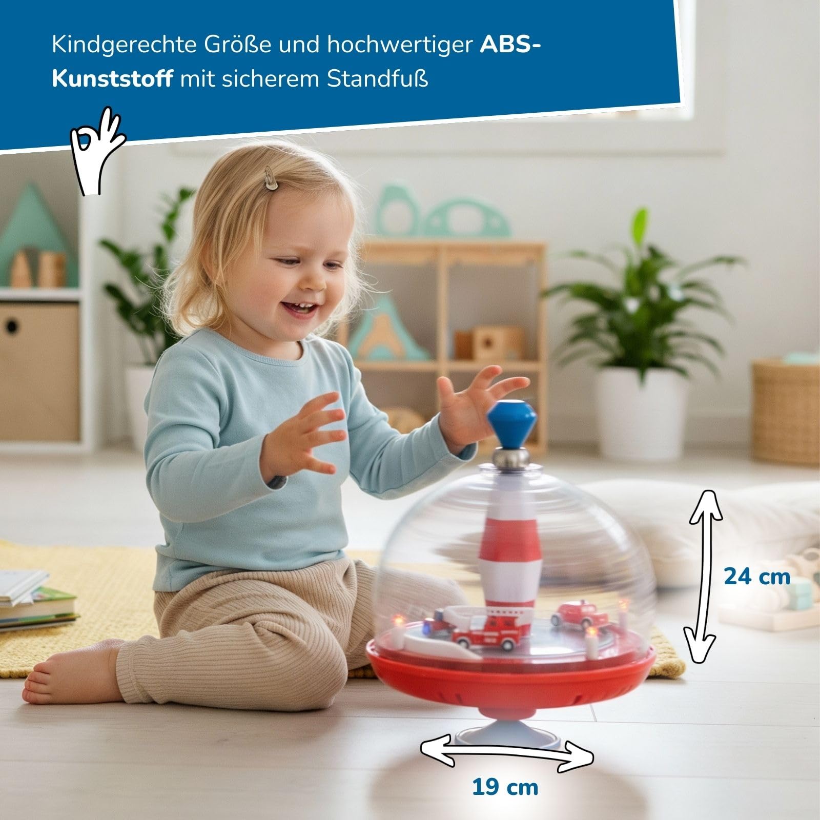 alldoro-feuerwehr-brummkreisel-panorama-kreisel-19-cm-ab-babyalter image 6