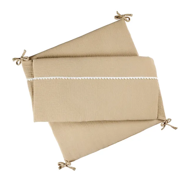 nattou-fanfan-bettnestchen-tetra-baumwolle-sand-60-70-cm image 1