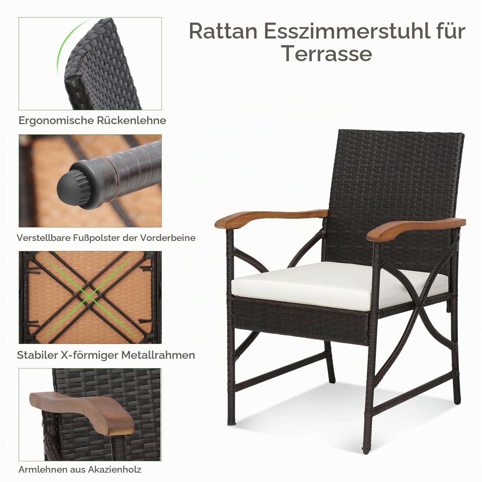 komfotteu-2er-rattanstuhl-set-terrassenstuhl-mit-holz-armlehnen-und-kissen image 5