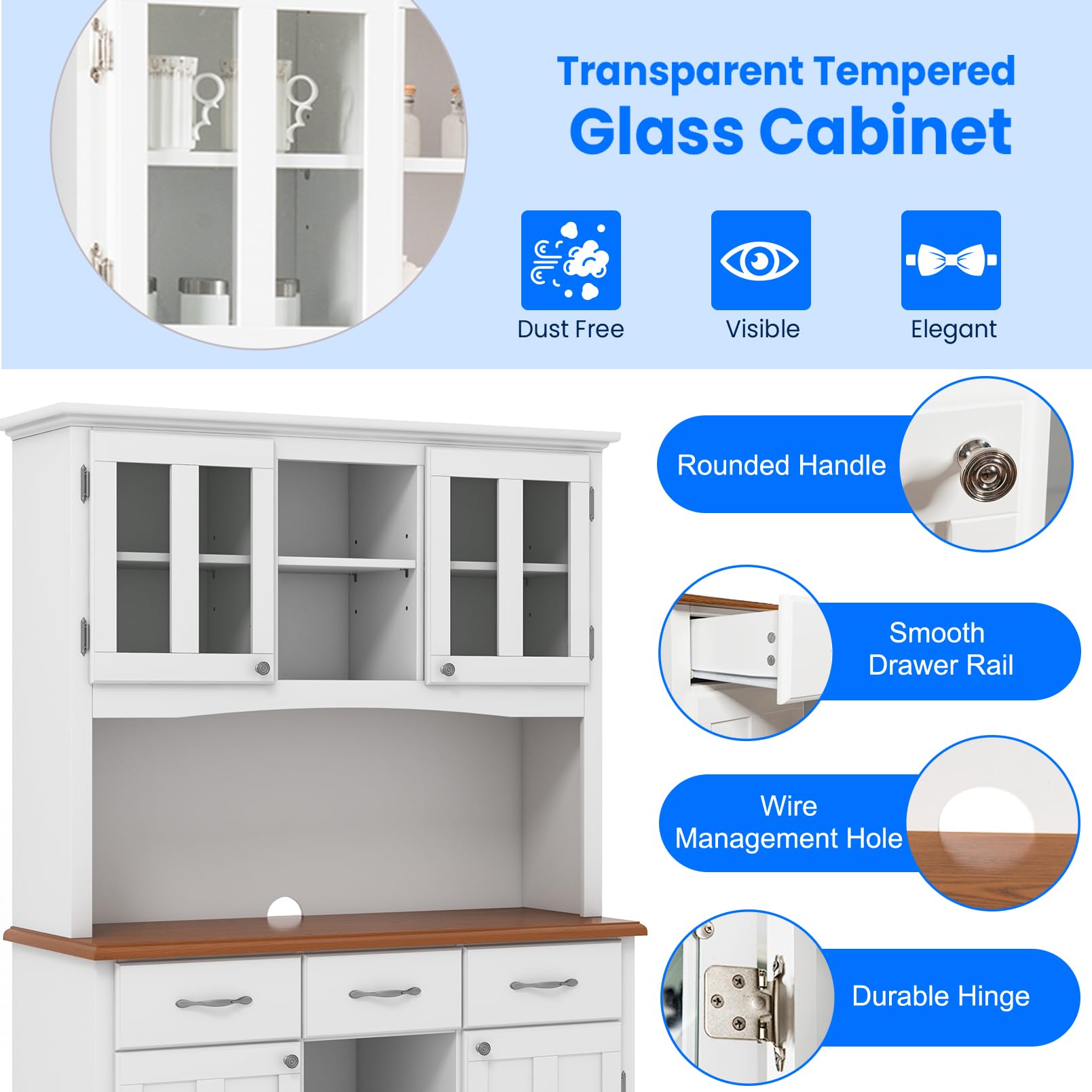 komfotteu-buffetschrank-112x41-5x184-5-cm-wei-mit-weinregal-und-glast-r image 6