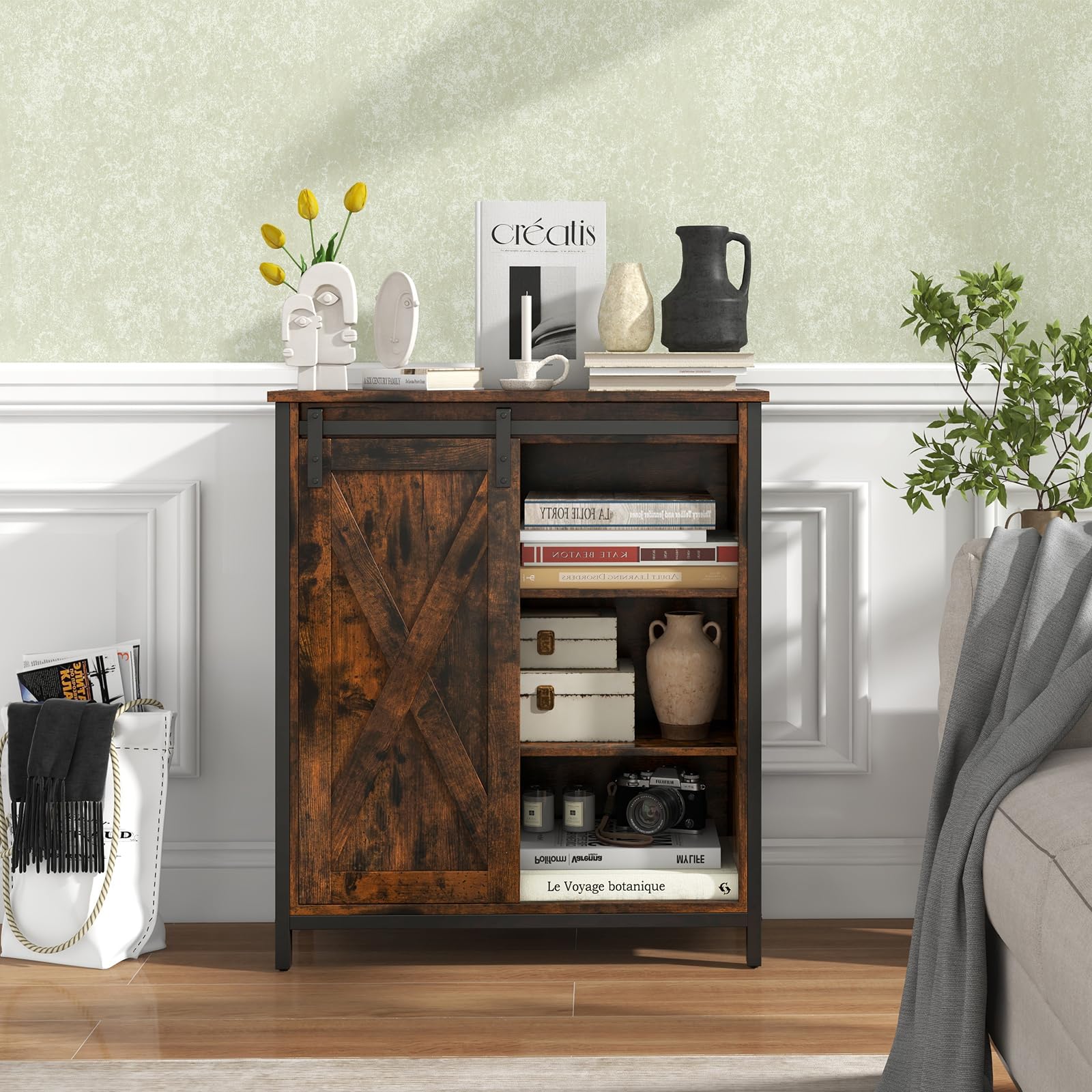 komfotteu-sideboard-schiebet-ren-70x30x81-cm-industrie-stil image 8
