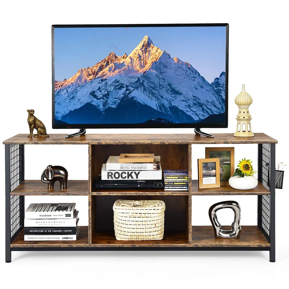 komfotteu-tv-schrank-lowboard-140-x-40-x-63-cm-f-r-fernseher-bis-65-zoll image 1