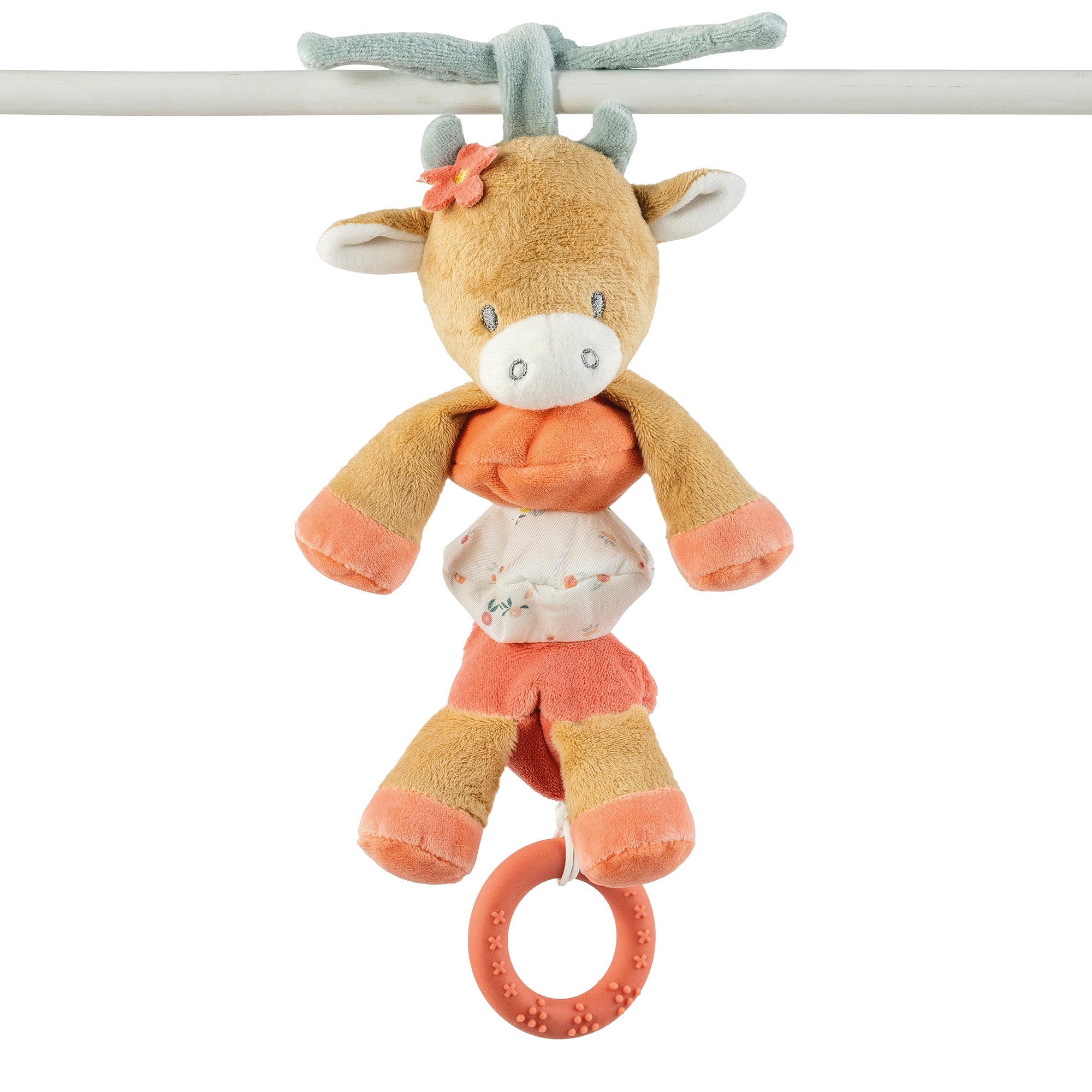 nattou-mila-kuh-vibrierendes-kuscheltier-mit-befestigungsb-ndern image 2