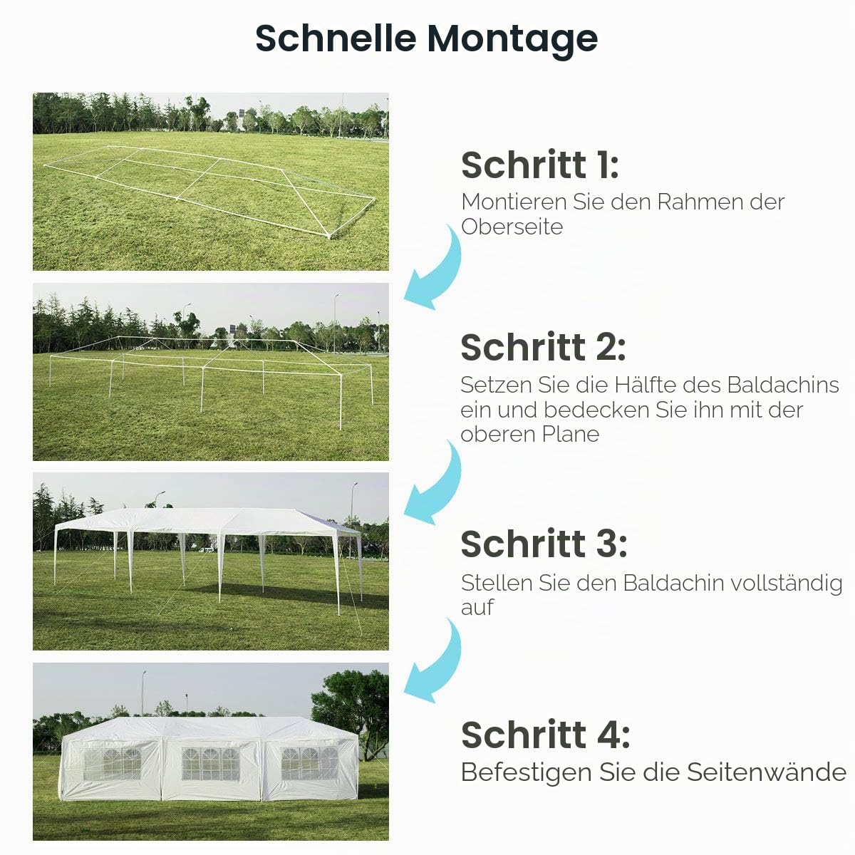 komfotteu-gartenpavillon-3x9m-partyzelt-mit-8-seitenw-nden-wei image 4