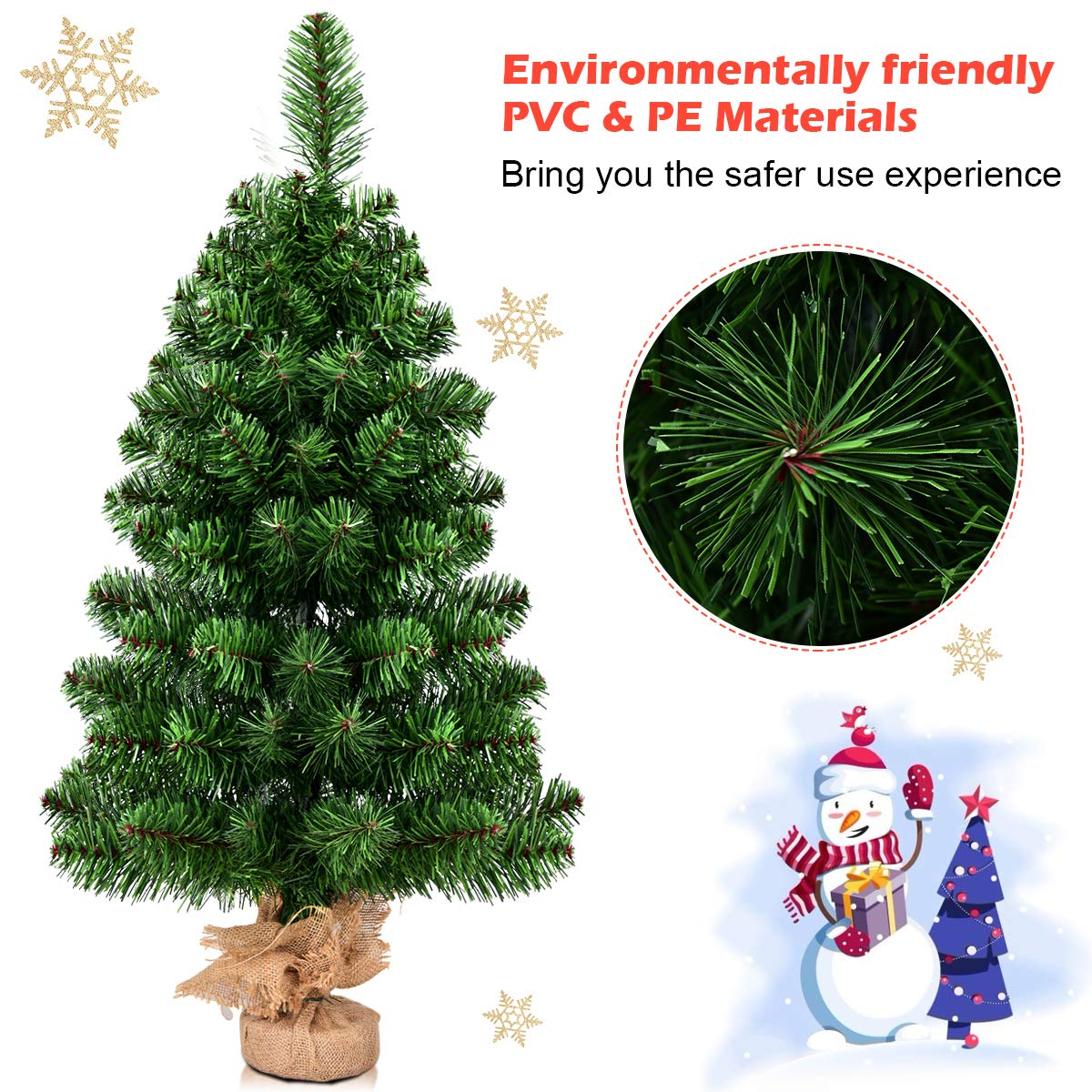 komfotteu-k-nstlicher-weihnachtsbaum-90-cm-96-spitzen-betonsockel image 4