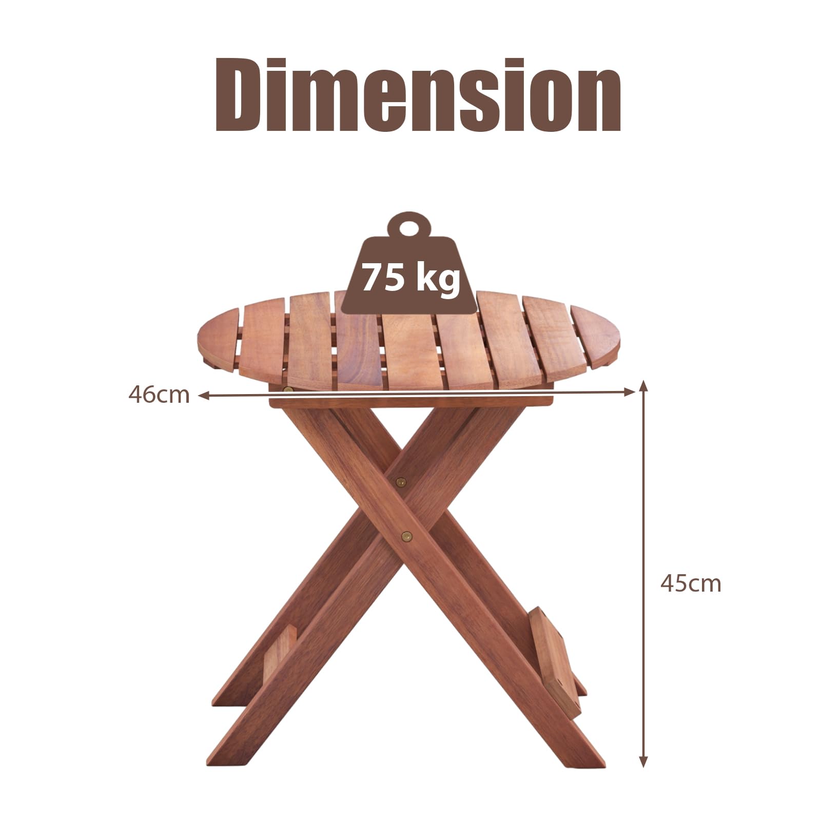 komfotteu-faltbarer-beistelltisch-aus-akazienholz-rund-46-x-45-cm image 3