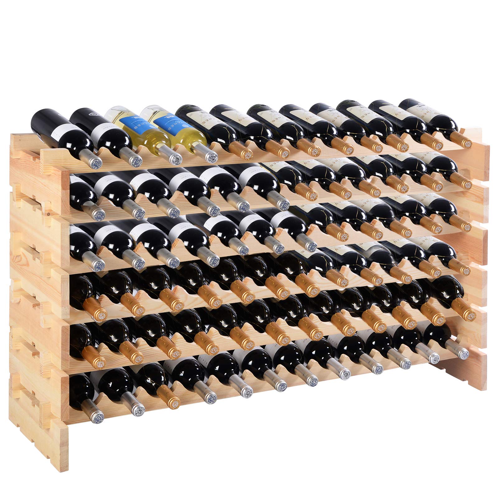 komfotteu-weinregal-holz-f-r-72-flaschen-119x29x72-cm image 1