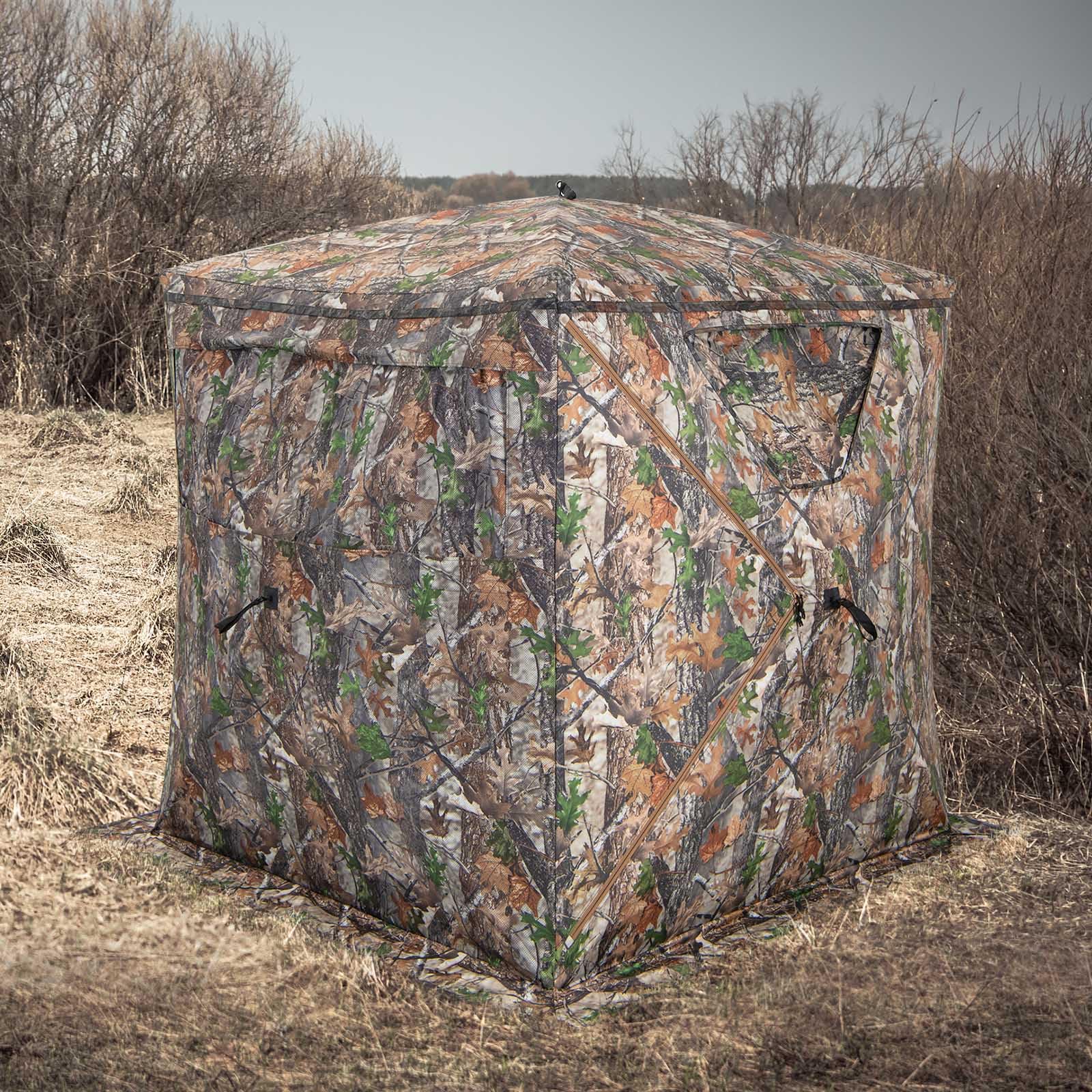 komfotteu-jagdzelt-f-r-2-3-personen-camouflage-mit-fenstern image 2