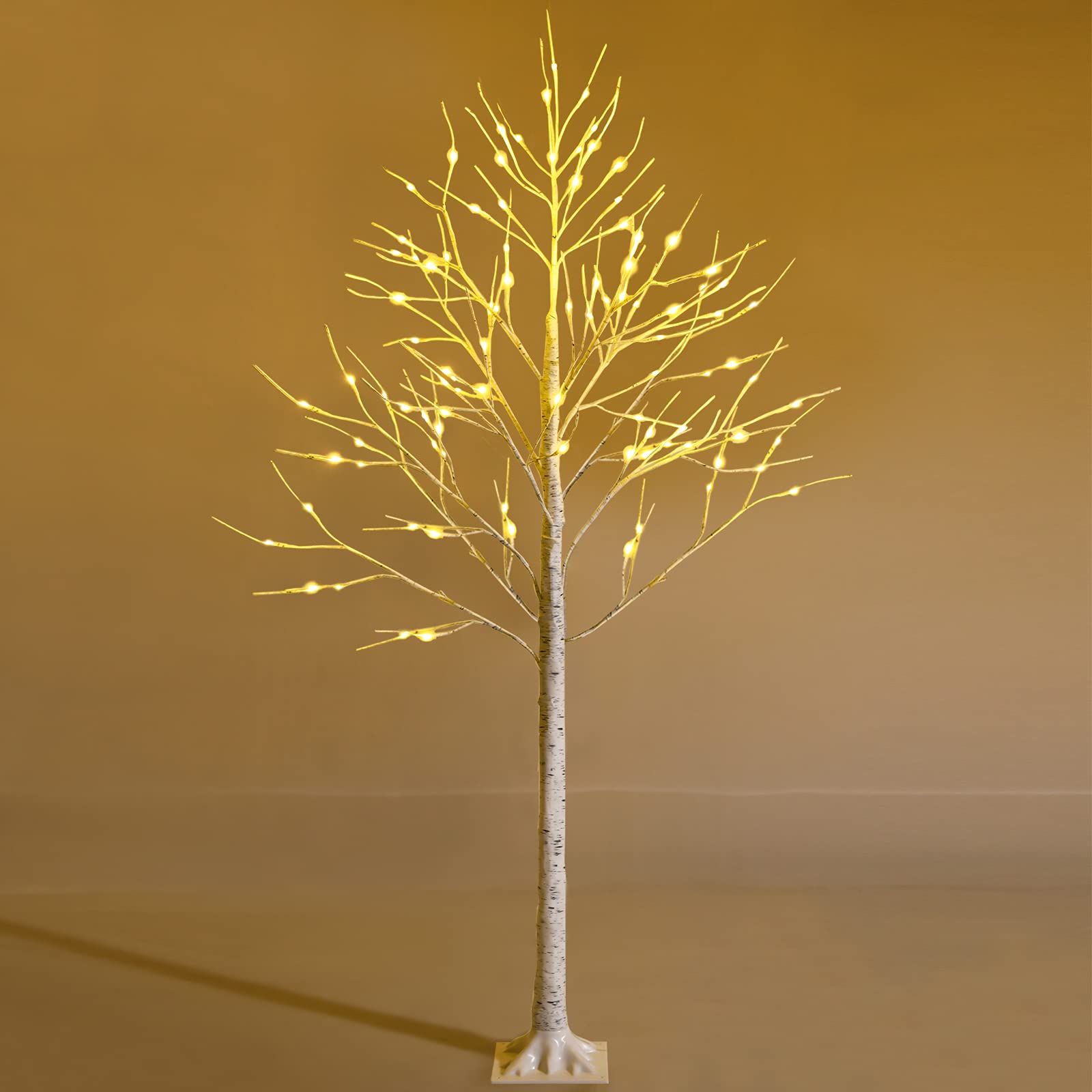 komfotteu-lichterbaum-birke-led-180-cm-mit-96-warmwei-en-lichtern image 1