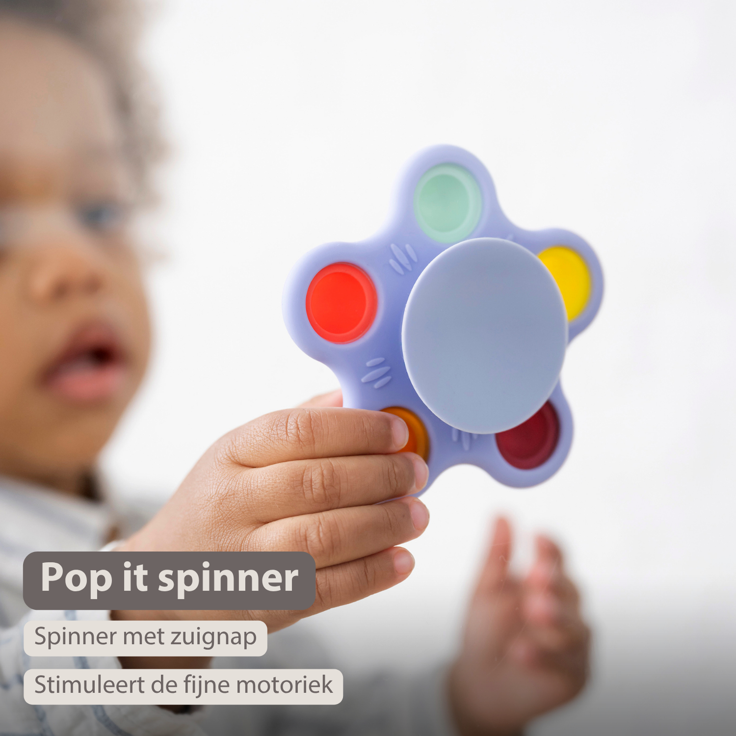 nattou-silikon-babyrassel-pop-it-spinner-9-cm-mit-saugnapf-mehrfarbig image 8