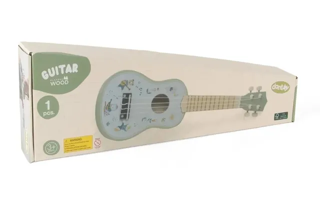 dantoy-wood-spielzeug-gitarre-holz-in-geschenkbox-mintgr-n-ab-3-jahren image 1