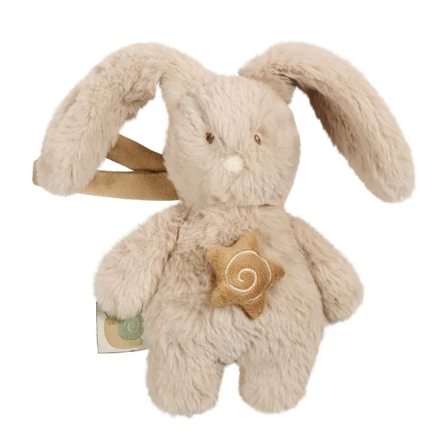 nattou-loulou-mini-spieluhr-hase-20-cm-sand image 1