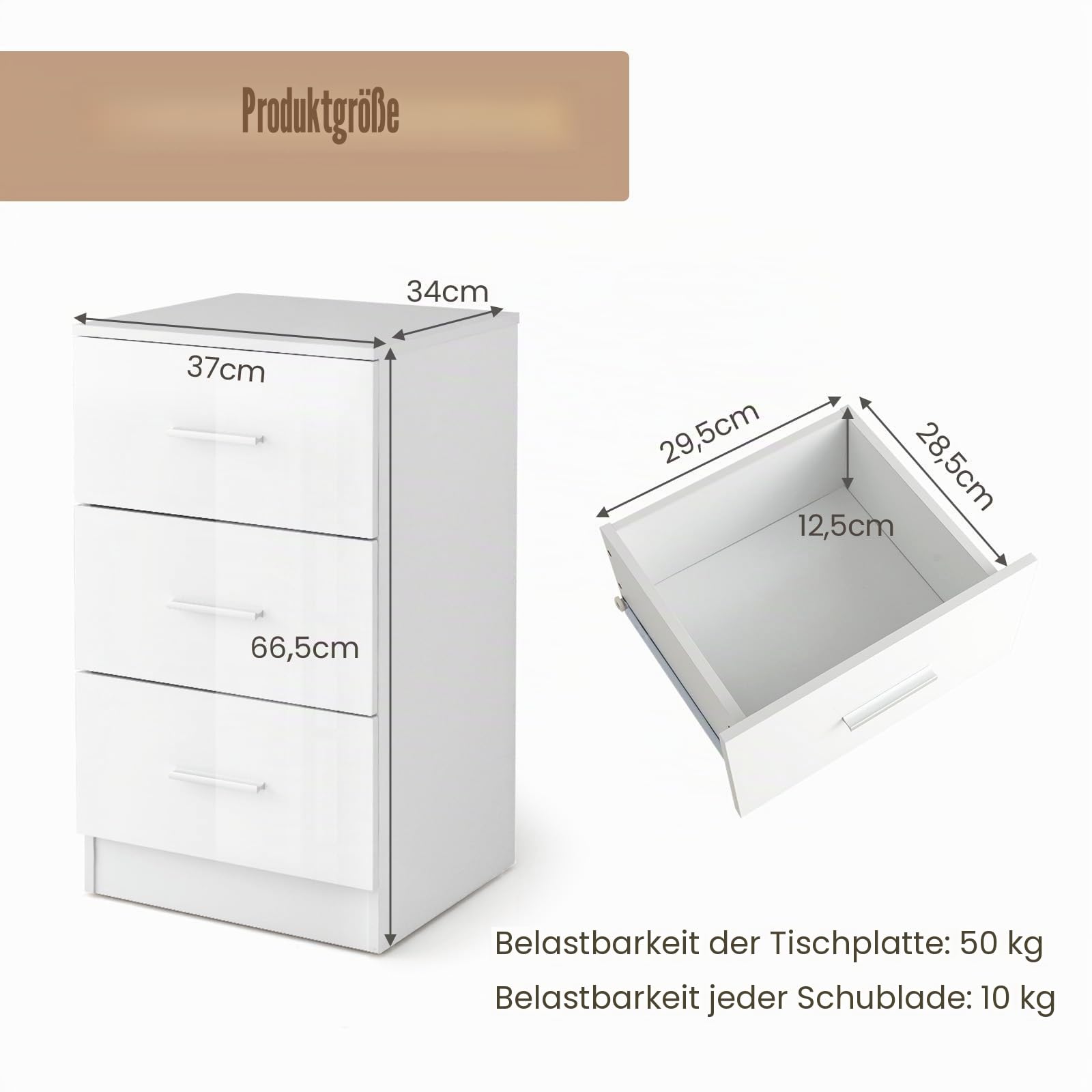 komfotteu-nachttisch-mit-3-schubladen-37x34x66-5-cm-wei image 3