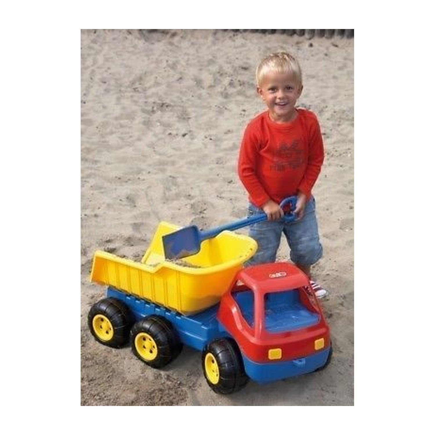 dantoy-giant-tipper-truck-84-cm-gro-er-kipplaster-f-r-garten-made-in-denmark image 4