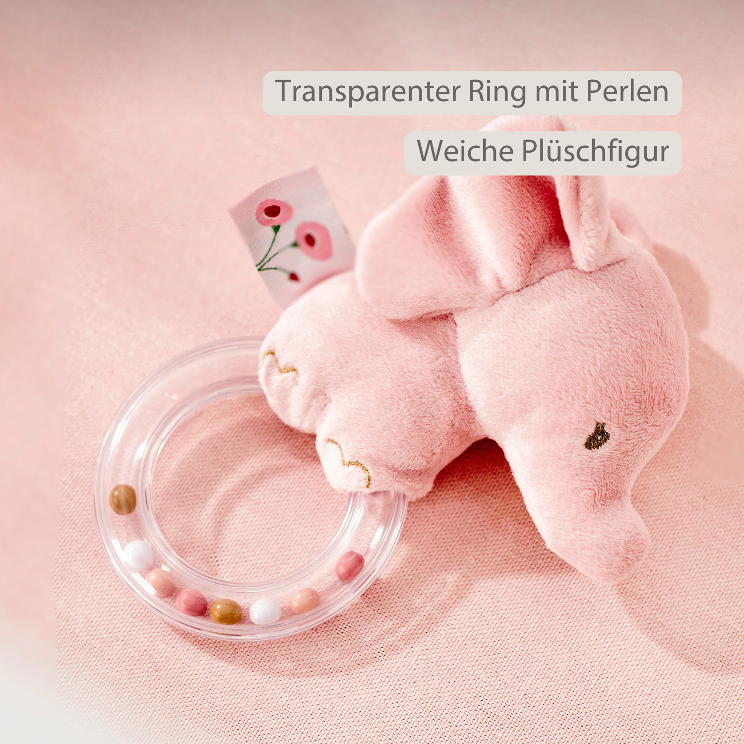 nattou-fanfan-baby-rassel-elefant-15-cm-mit-bei-ring image 5