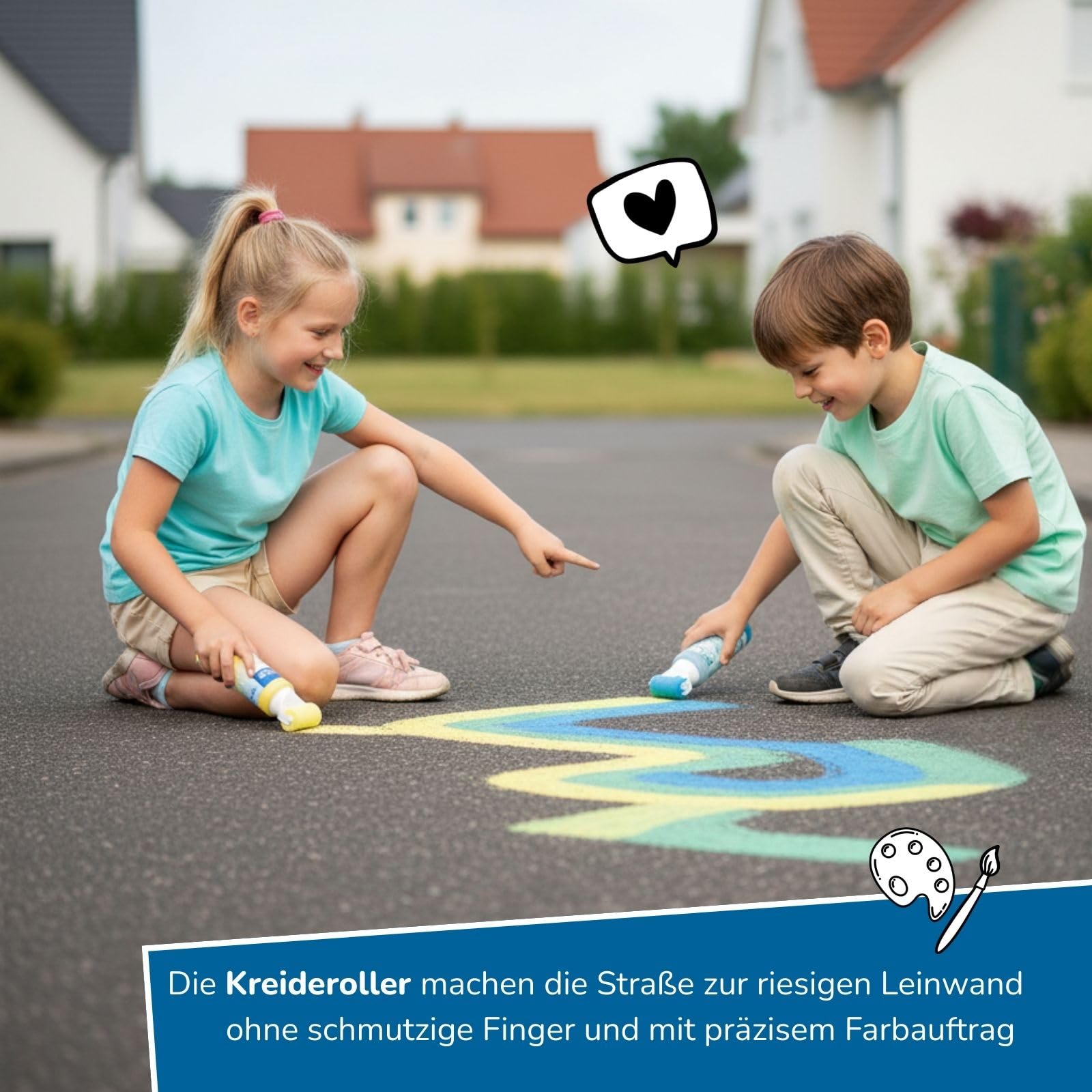 alldoro-xxl-outdoor-spielspa-set-3-kreideroller-6-seifenblasenschwerter-bouncing image 4