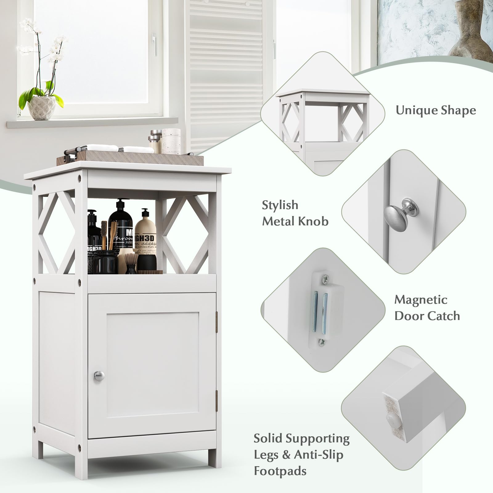 komfotteu-badschrank-standschrank-wei-40x40x74-cm-mit-t-r-ablage image 6